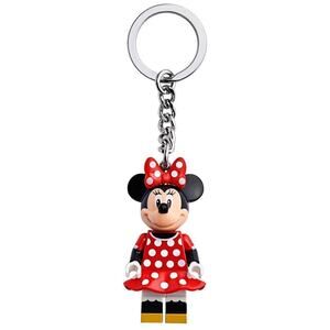 LEGO Disney Minnie Key Chain 853999 Minifigure 5" Red White Polka Dot Dress